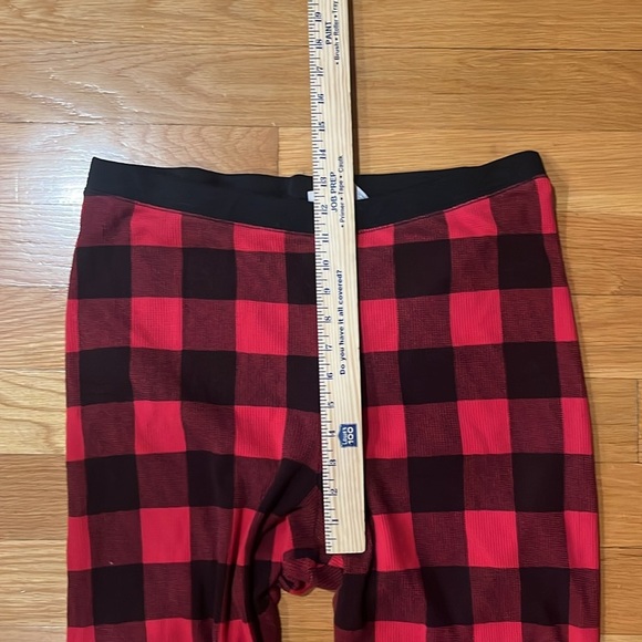 Old navy women’s thermal 2 piece red buffalo print sleep set size XXL. - Picture 7 of 11